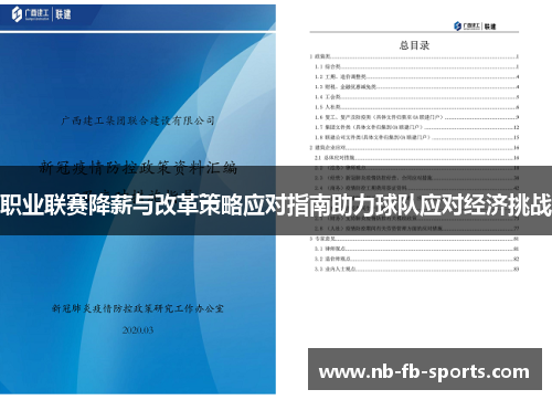 职业联赛降薪与改革策略应对指南助力球队应对经济挑战
